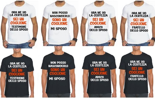 Shirt addio celibato - addio, al
