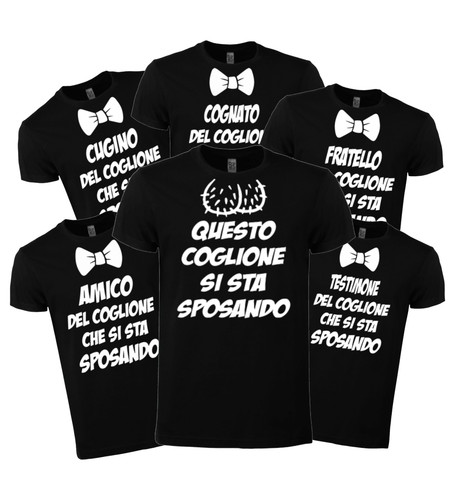 Shirt addio celibato - addio, al