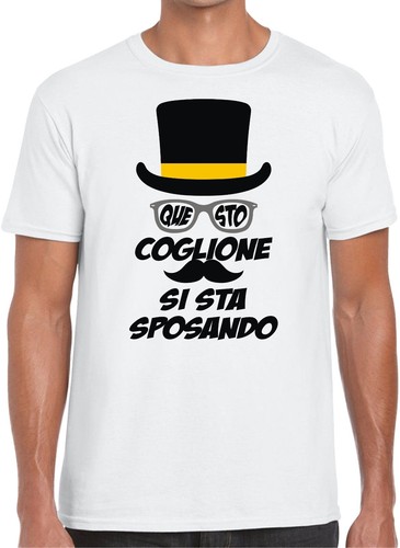 Shirt addio celibato - addio,
